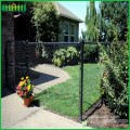 Low cost carbon steel chain link fence